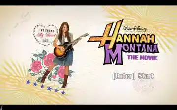 Hannah Montana The Movie (USA) screen shot title